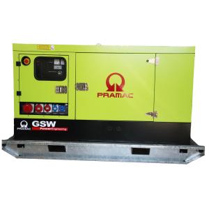 Stromerzeuger GSW 10 Pramac mit Galvarahmen